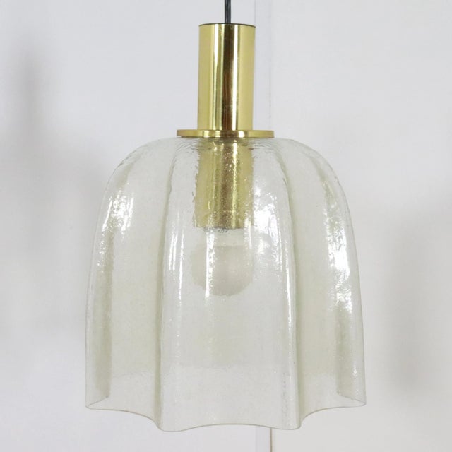 Hanging Lamp from Glashütte Limburg For Sale - Image 9 of 9