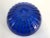 1980s 1980s Cobalt Art Glass Centerpiece Bowl by Ian Forbes, Signed For Sale - Image 5 of 8