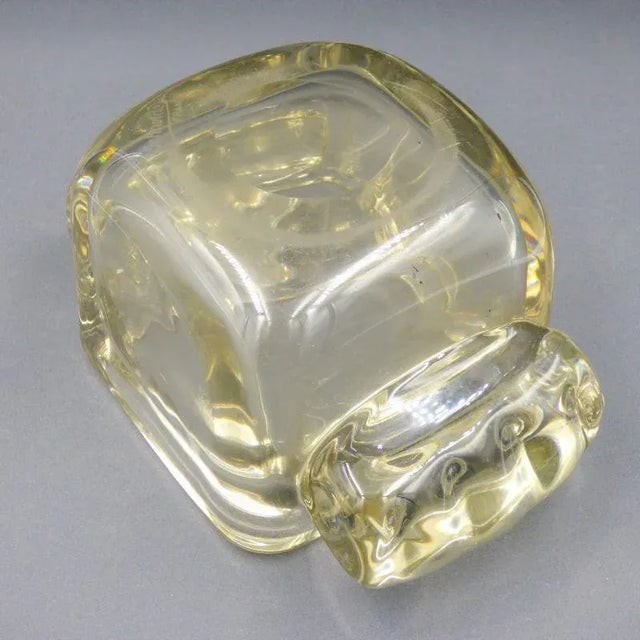 White Glass Bowl from Schneider France For Sale - Image 8 of 12