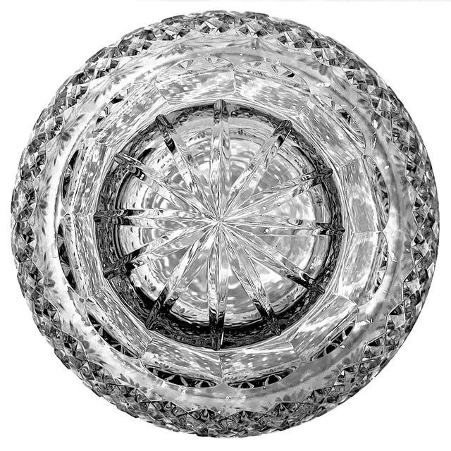 Late 20th Century Cut Crystal Trifle Bowl For Sale - Image 9 of 10