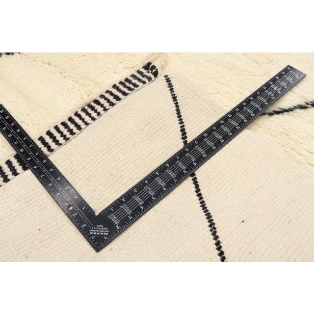 Early 21st Century Berber Moroccan Rug - 10'06 X 12'09 For Sale - Image 5 of 9