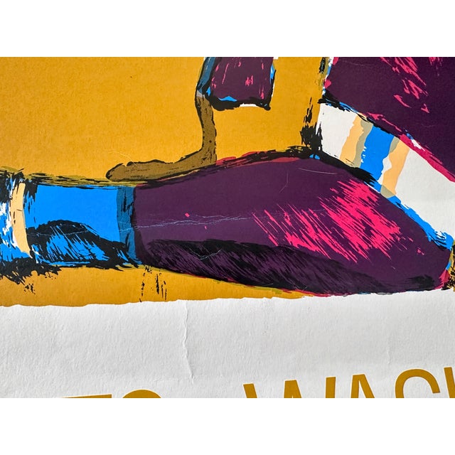 1970s Original Fritz Scholder 'Art '78" Exhibition Silkscreen Poster For Sale - Image 10 of 11