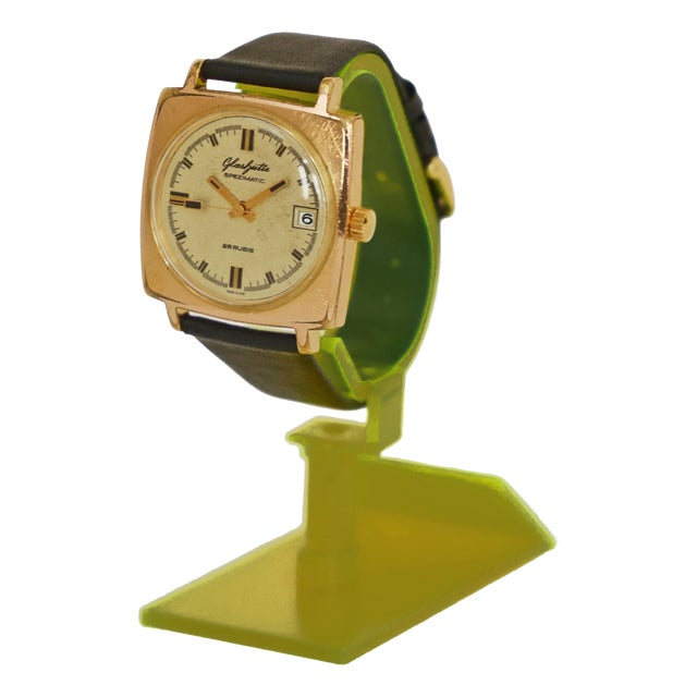 Vintage Men's Wristwatch from GUB, 1974 For Sale