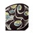 Mid-Century Modern Mid-Century Danish Stoneware Holm Sørensen for Søholm Burgundia Footed Bowl For Sale - Image 3 of 5