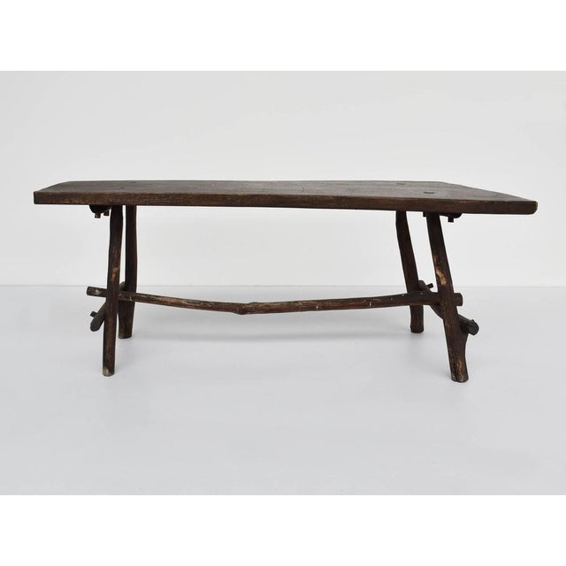 Vintage Brutalist Dining Table, 1969, in Good conditions. Designed 1960 to 1969