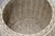 White White Wicker Basket with Lid, 1970s For Sale - Image 8 of 12