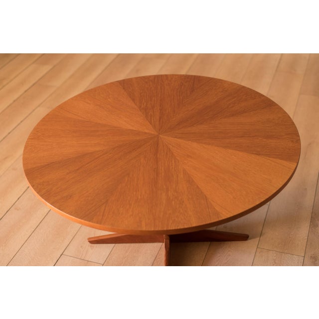 Mid-Century Modern Vintage Danish Teak Occasional Coffee Table by Søren Georg Jensen for Kubus For Sale - Image 3 of 14