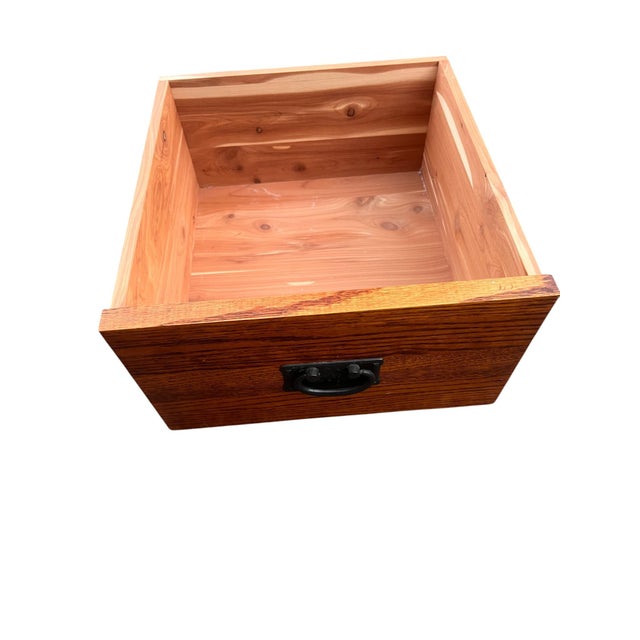 Late 20th Century Mission Oak Nightstands End Tables Michaels Furniture for Restoration Hardware, 2 Pieces For Sale - Image 17 of 17