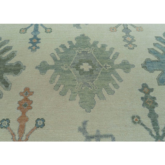 Turkish Oushak Rug 9' x 12'8" #19231 Explore a curated collection of hallway runners, wool rugs, and handmade masterpieces...