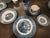 Vintage Royal China Currier & Ives Blue Dinnerware & Glassware Set - 67 Pieces For Sale - Image 4 of 11