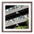 “Barbican 10” Giclee Archival Pigment Print 18x18 Framed in Walnut For Sale