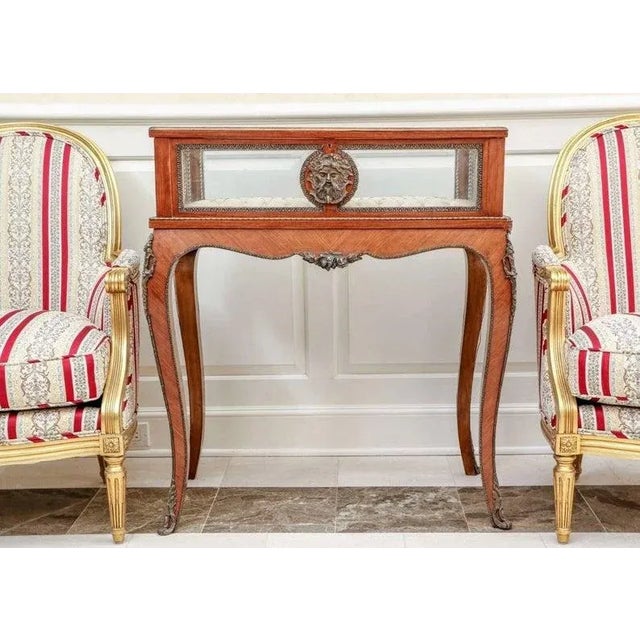 Antique French Louis XV Bijouterie in the Manner of François Linke For Sale - Image 9 of 11