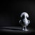 "SHURA" Aluminum Patina Sculpture 7" x 4" inch by Grigorii Gorkovenko An elegant shape and free lines are combined...