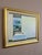 Mid-Century Modern 'Room With a View' Vintage Swedish Original Interior Oil Painting, Framed For Sale - Image 4 of 14