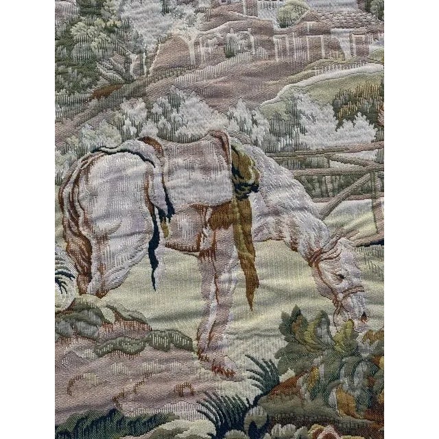 French Jacquard Tapestry, 1980s For Sale - Image 15 of 18
