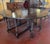 Wood Large Gateleg Table in Oak For Sale - Image 7 of 13