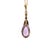 Vintage 14k Yellow Gold Amethyst & Seed Pearl Necklace For Sale In New York - Image 6 of 8