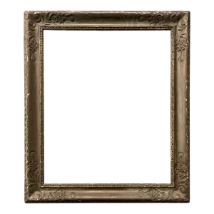 Art Deco Carved Wood Picture Frame for Oil Painting