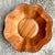 Vintage Boho Scalloped Wood Bowl For Sale In West Palm - Image 6 of 6