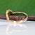 Crown Stackable Band in Solid 18k Yellow Gold – Regal Stacking Ring, Size 6.75 For Sale - Image 11 of 11