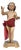 Antique 18th Century Neapolitan Blessing Child Sculpture in Polychrome Wood For Sale