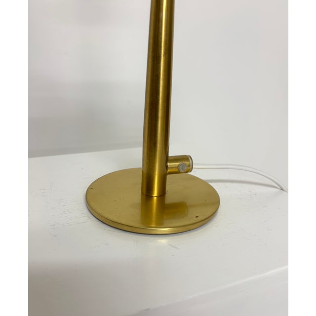 Gold Scandinavian Table Lamp by Hans-Agne Jakobsson, 1960s For Sale - Image 8 of 11