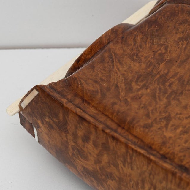 Brown 21st Century Hand Carved Wooden Cadillac Car Model For Sale - Image 8 of 18