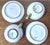 Italian Vintage Italian Faience Oversized Cups & Saucers-Set 2 For Sale - Image 3 of 5