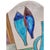 Vintage Italian ceramic wall plaque by Raymor features a striking mid-century modern still life composition. Hand-painted...