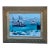 Mid-Century San Diego Waterfront Oil Painting of Coronado Ferryboat, Signed & Framed For Sale