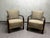 Wood Early 20th Century H-213 Armchairs attributed to Jindřich Halabala, Czechoslovakia, 1930s, Set of 2 For Sale - Image 7 of 13