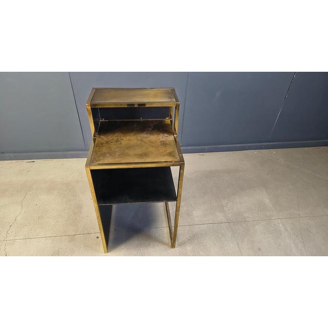 Vintage Brass Bar Counter by Belgochrom, 1970s For Sale - Image 10 of 18