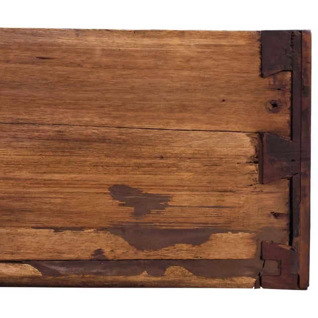 French Late 19th Century French Louis XVI Style Walnut 3-Drawer Commode For Sale - Image 3 of 8