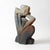 Vintage abstract figure made of ceramic. Signed on the back: ILA.