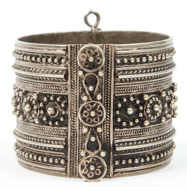 Mid 20th Century Moroccan Berber Tribal Cuff For Sale - Image 5 of 10