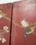 Chinese Export Four Panel Red Lacquered Chinoiserie Gilt Screen For Sale - Image 14 of 18