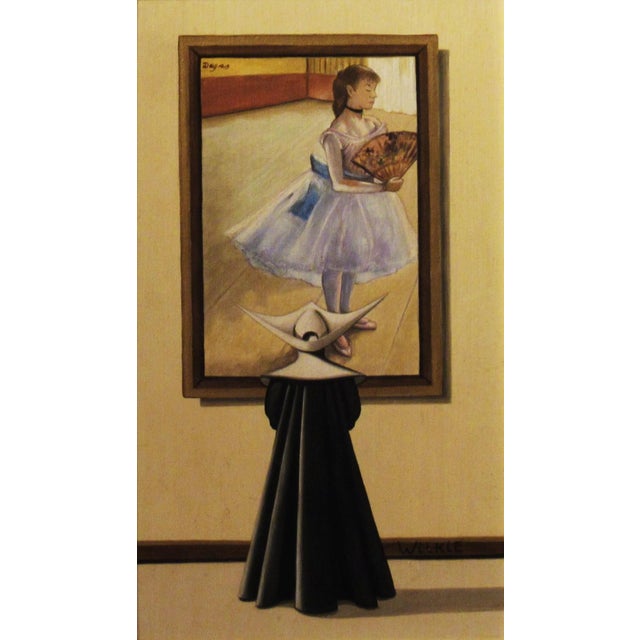 Realism Joan Wilkie, Nuns at the Museum, Circa 1950 For Sale - Image 3 of 10