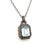 Natural Aquamarine Diamond Necklace 14k Gold 10.45 TCW Certified For Sale - Image 14 of 18