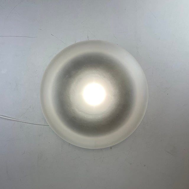 Mid-Century Modern Brass and Murano Glass Ceiling Lamp, Italy, 1960s For Sale - Image 3 of 15