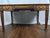 Late 20th Century Theodore Alexander Regency Style Mahogany & Leather Writing Desk With Carved Ribbon Motif Legs For Sale - Image 9 of 18