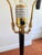White Contemporary Arteriors Boise Floor Lamp Bronze Iron Antique Brass With Drum Shade For Sale - Image 8 of 11