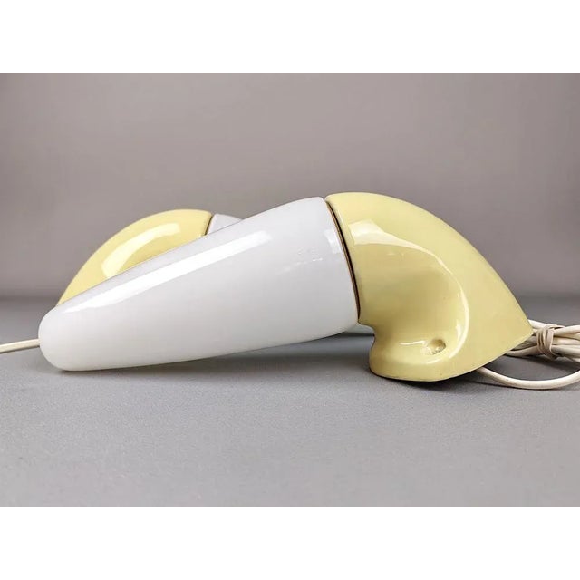 Porcelain Bathroom Wall Lights by Sigvard Bernadotte for Ifo, 1950s, Set of 2 For Sale - Image 9 of 11