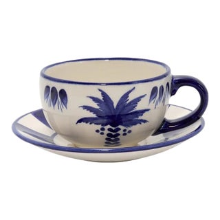 Johanna Ortiz Deep Navy Katios Coffee Set, Set of 2 For Sale