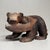 Large Wooden Ainu Bear Kibori Kuma, 1940s For Sale - Image 6 of 11