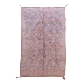 Authentic Handmade Beni MGuild Rug - 12.7 X 7.3 Ft For Sale