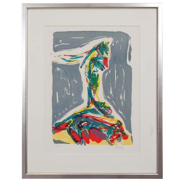 Asger Jorn, Jubilation Larmoyennageuse, Lithograph, 1969 For Sale