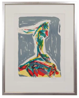 Asger Jorn, Jubilation Larmoyennageuse, Lithograph, 1969