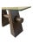 Glass 1970-80's Post Modern Sculptural Console Table For Sale - Image 7 of 10