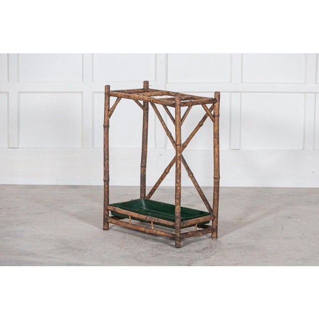 19th Century English Bamboo Stick Stand For Sale - Image 3 of 14