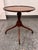 Design Plus Gallery presents a Vintage Georgian Style Mahogany Side Table. The round top is detailed with a raised lipped...